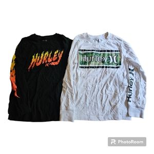 Hurley Long Sleeve Shirts Size 10/12